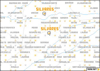 map of Silvares
