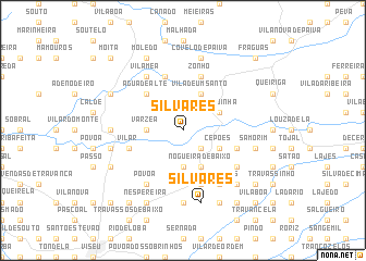 map of Silvares