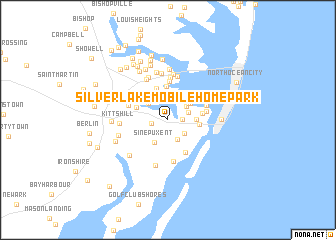 map of Silver Lake Mobile Home Park