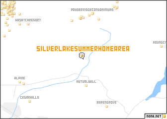 map of Silver Lake Summer Home Area