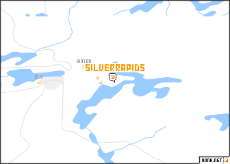 map of Silver Rapids