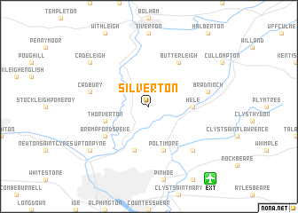 map of Silverton