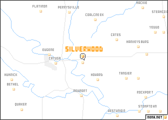 map of Silverwood