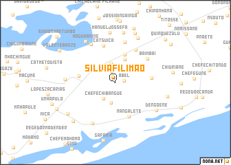 map of Sílvia Filimão