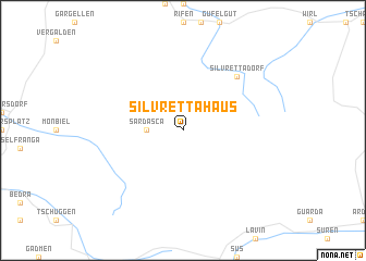 map of Silvrettahaus