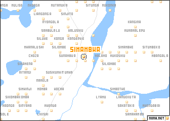 map of Simambwa