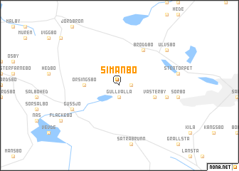 map of Simanbo