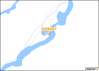map of Simawat