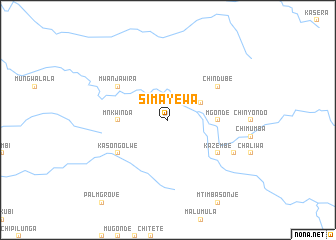 map of Simayewa