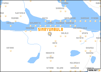 map of Simayumbula