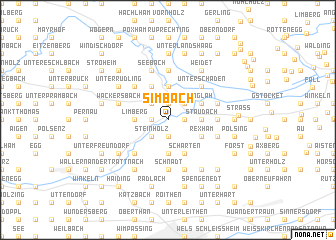 map of Simbach