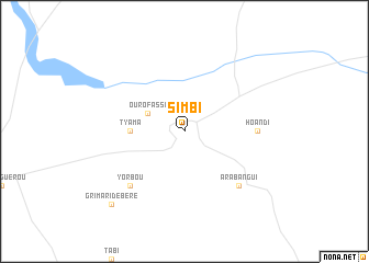 map of Simbi