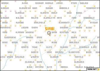map of Simbi