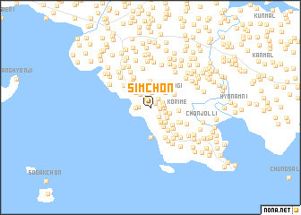 map of Sim-ch\