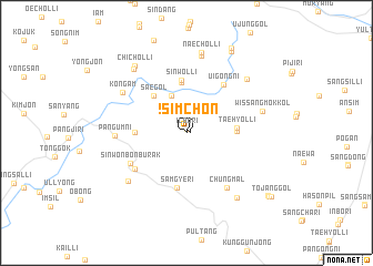 map of Simch\
