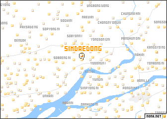 map of Simdae-dong