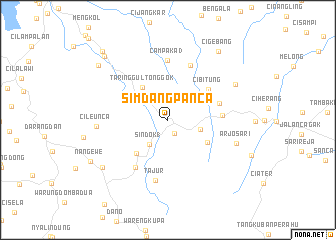 map of Simdangpanca