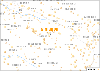 map of Simijova