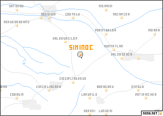 map of Siminoc