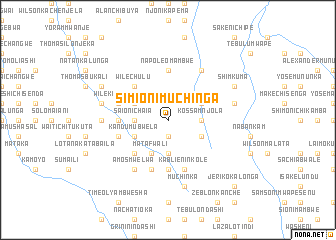 map of Simioni Muchinga