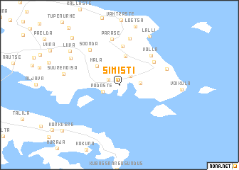 map of Simisti