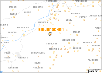 map of Simjŏngch\