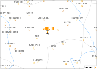 map of Simlīn