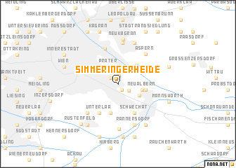 map of Simmeringer Heide