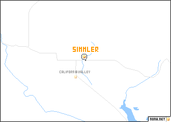 map of Simmler