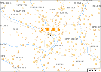 map of Simnijŏng