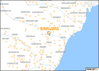 map of Simnijŏng