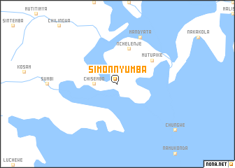 map of Simon Nyumba