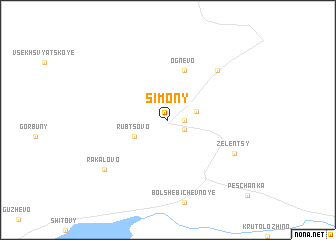 map of Simony