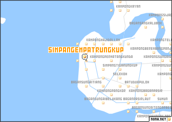 map of Simpang Empat Rungkup