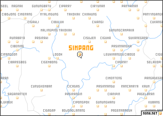 map of Simpang
