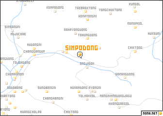 map of Simp\