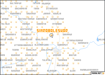 map of Simra Baleswar