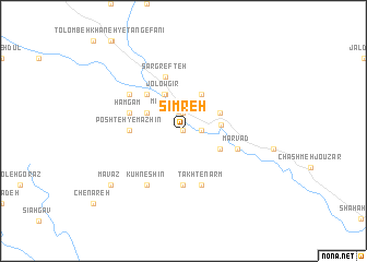 map of Simreh