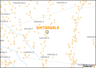 map of Simtiānwāla