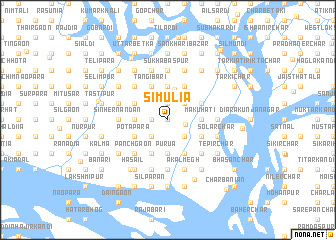 map of Simulia