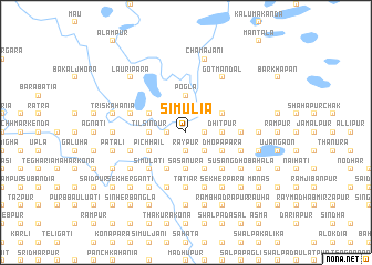 map of Simulia