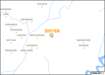 map of Simyi Ga