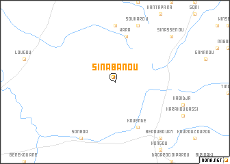 map of Sinabanou