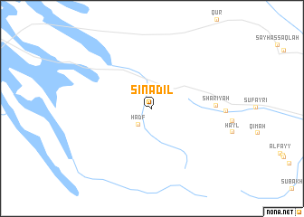 map of Sinādil