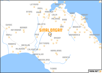 map of Sinalongan