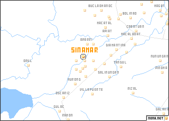 map of Sinamar