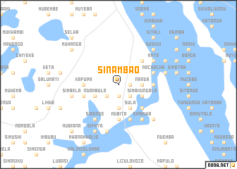 map of Sinambao
