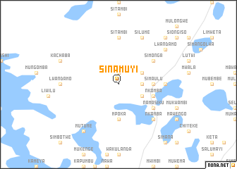 map of Sinamuyi