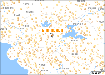 map of Sinan-ch\