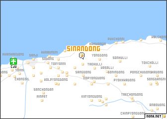 map of Sinan-dong